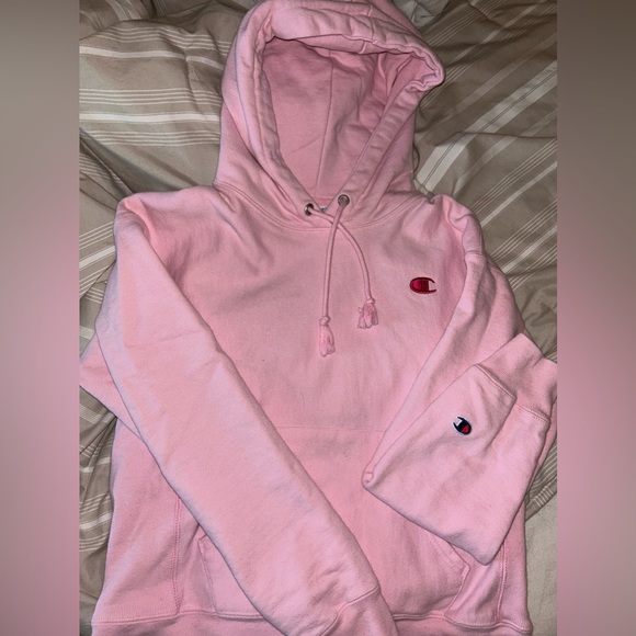 Champion | Tops | Pink Champion Hoodie | Poshmark